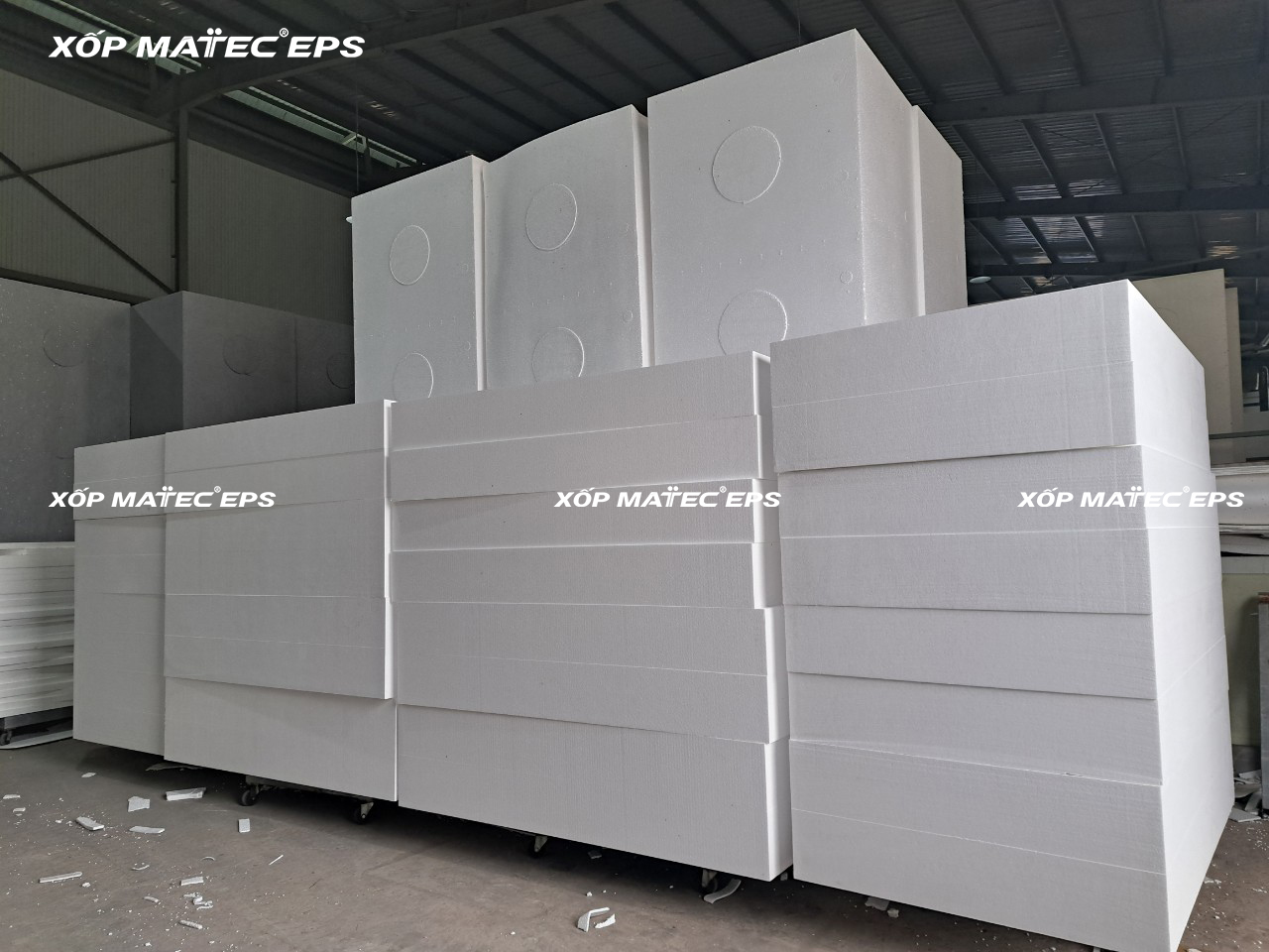 Xốp EPS chống cháy lan tỷ trọng cao